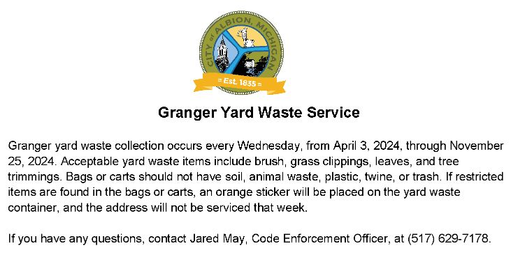 Granger Yard Waste Service - Copy